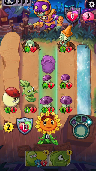 Illustration for article titled Popcap's Latest Game Is Plants Vs. Zombies Vs. Hearthstone